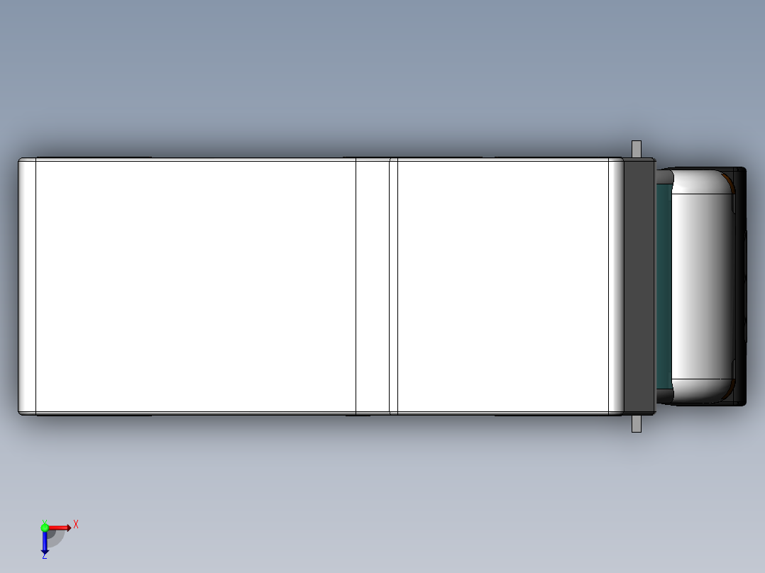 A3003582-迷你货车房车俯视图