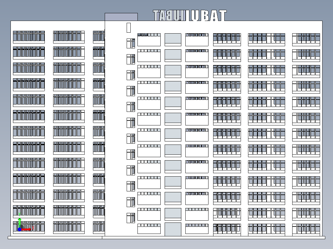 房子、建筑(144)前视图