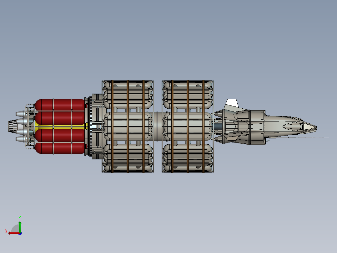 宇宙飞船(45)后视图