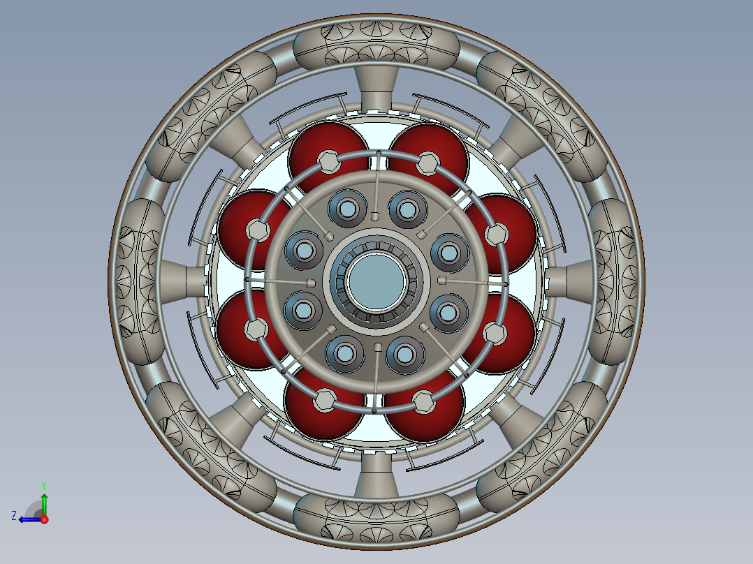宇宙飞船(45)右视图