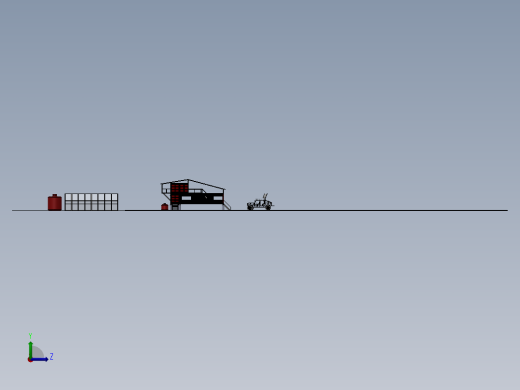 房子、建筑(117)左视缩略图