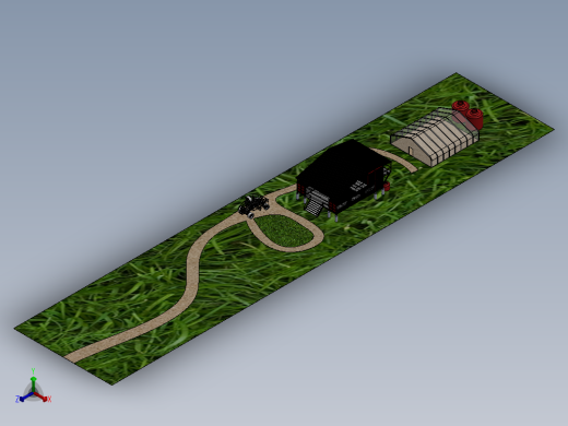 房子、建筑(117)正等轴测缩略图