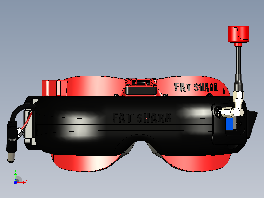 VR眼睛(4)前视图