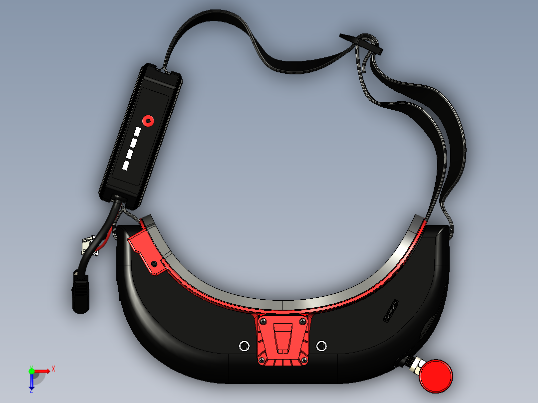 VR眼睛(4)俯视图