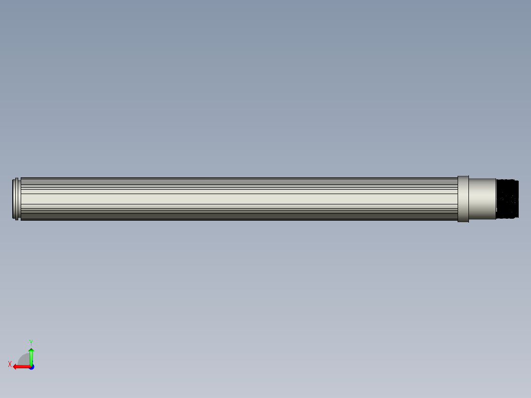 工程钻机立轴加工工艺设计含NX三维及2张CAD图后视图