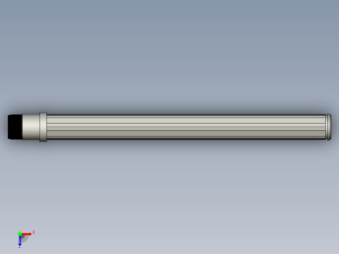 工程钻机立轴加工工艺设计含NX三维及2张CAD图俯视图