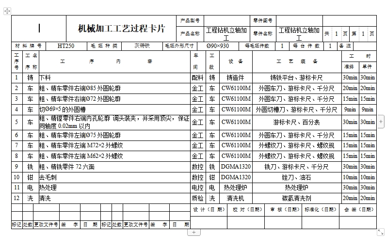 工程钻机立轴加工工艺设计含NX三维及2张CAD图