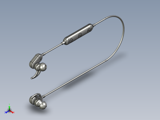 蓝牙运动耳机设计stp--1097232-50