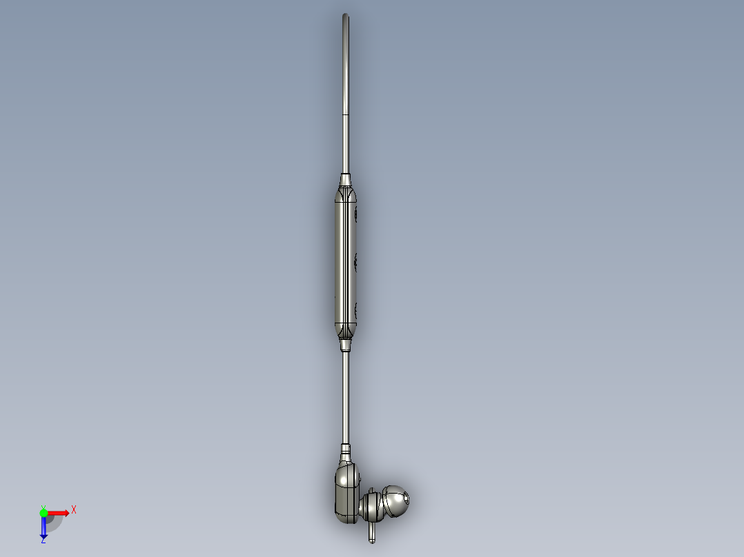 蓝牙运动耳机设计stp--1097232-50俯视图