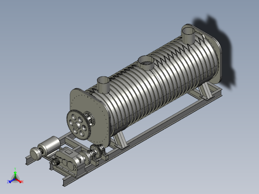 污泥干化用桨叶式干燥机
