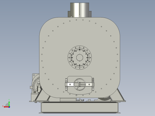 污泥干化用桨叶式干燥机后视缩略图