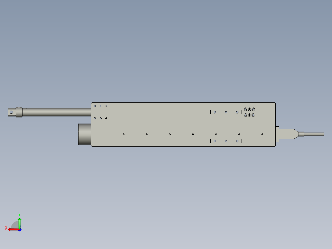 锁付组合后视图