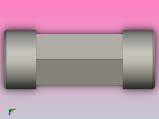 EO管接头三通异径管TR15 12 15L71X.igs俯视缩略图
