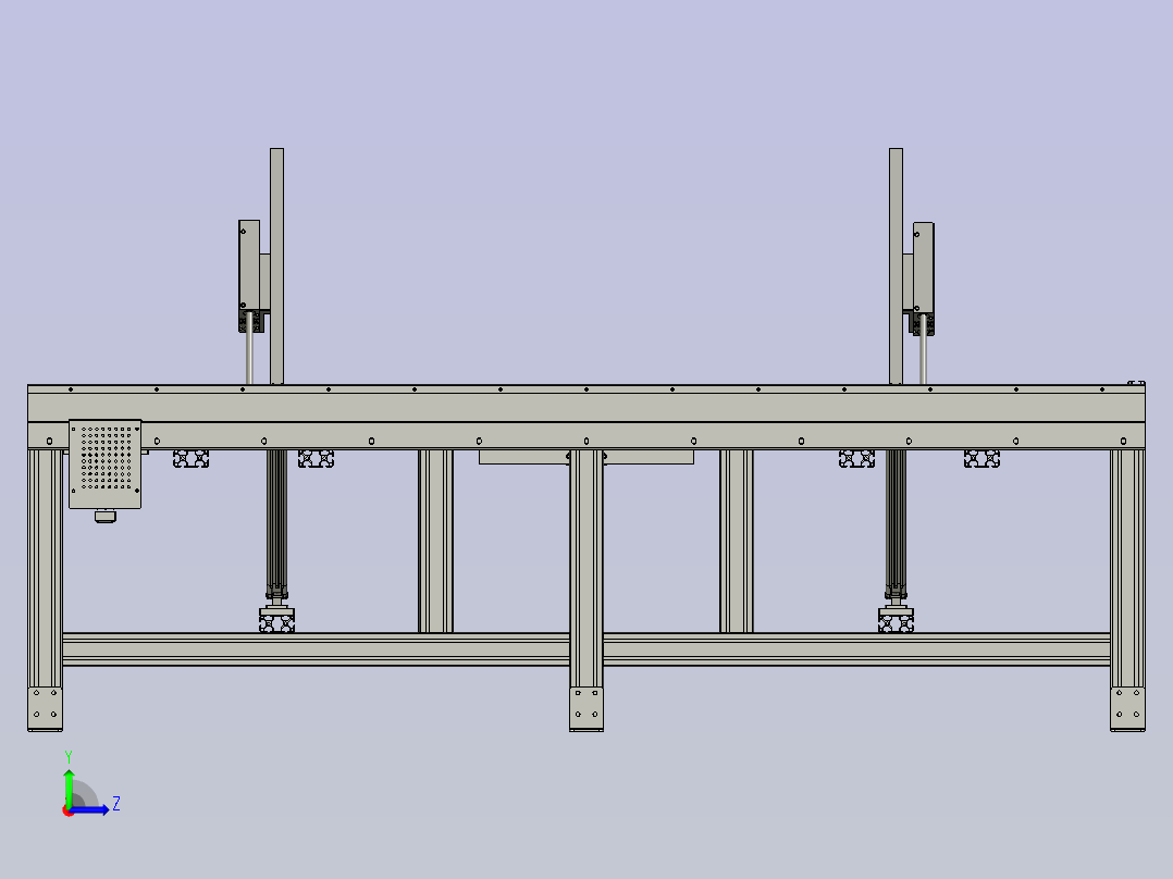 装箱工位左视图