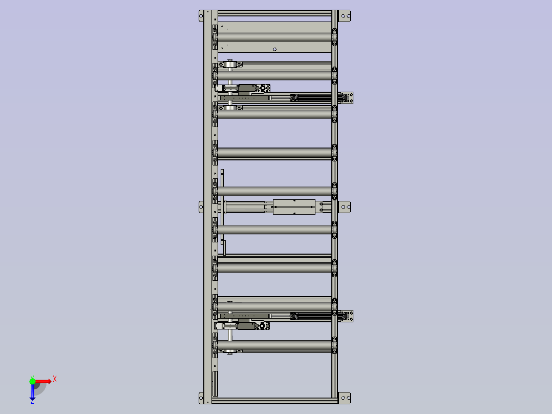 装箱工位俯视图
