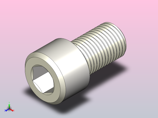 DIN_EN_ISO_4762_M48x80.ipt内六角螺钉