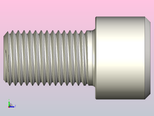 DIN_EN_ISO_4762_M48x80.ipt内六角螺钉左视缩略图