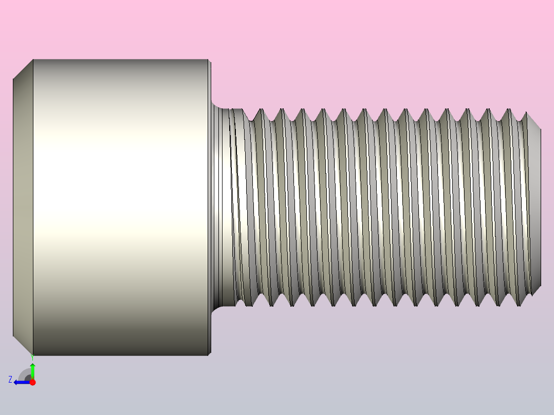 DIN_EN_ISO_4762_M48x80.ipt内六角螺钉右视图