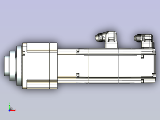 JSCC精研伺服减速电机 80mhf4前视缩略图