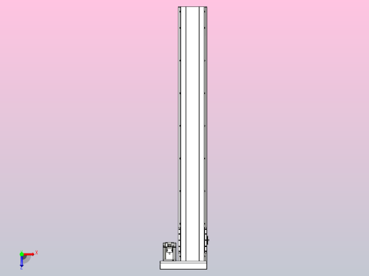 日规模组半封闭丝杆TPA-HNR-175D-2510C-L1300-ML-C-P75-N3俯视缩略图