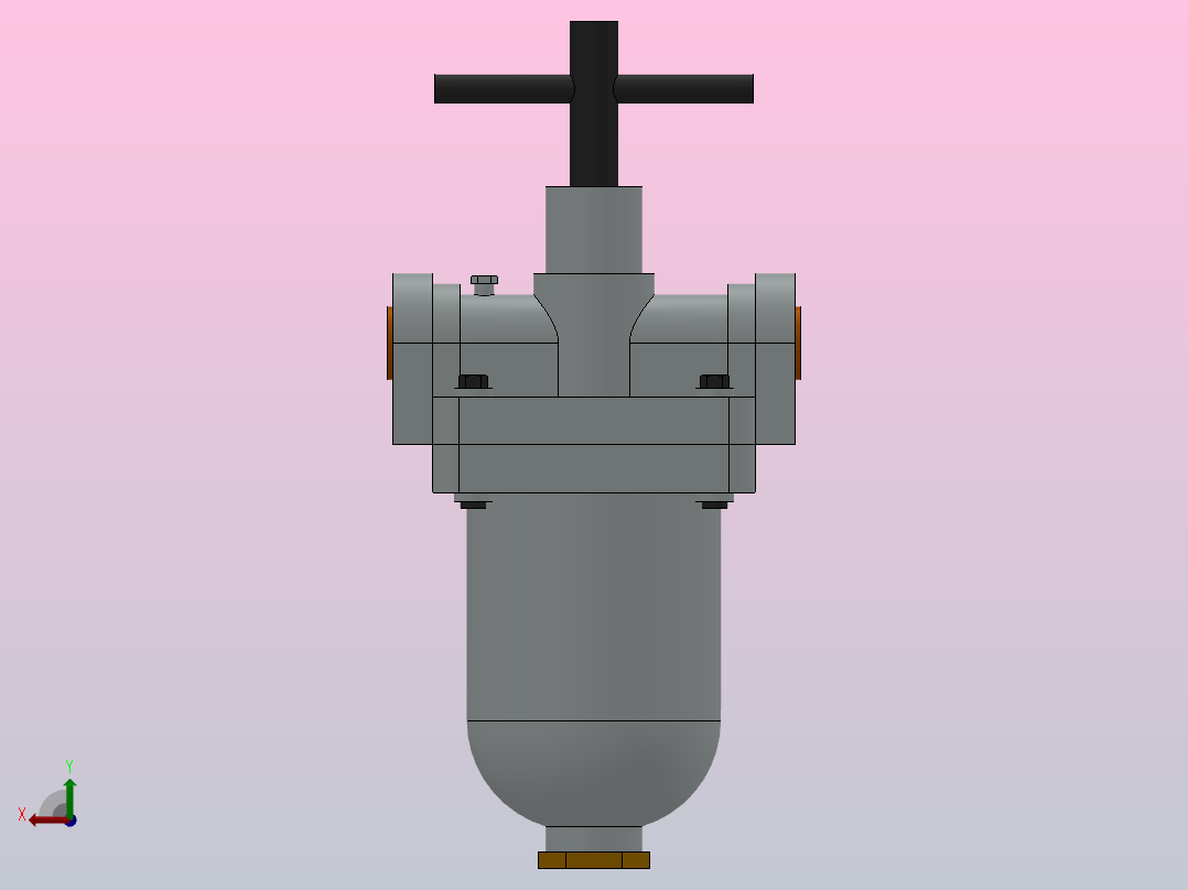 自动油过滤器[A-102]后视图