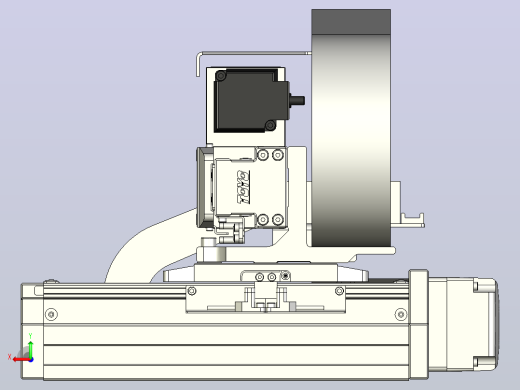 XYGT320-A1-50-100-M-C-0001负载5-8KG XY丝杆模组 内嵌式 XYGT320-A1 替换东佑达TOYO直线滑台模组后视缩略图