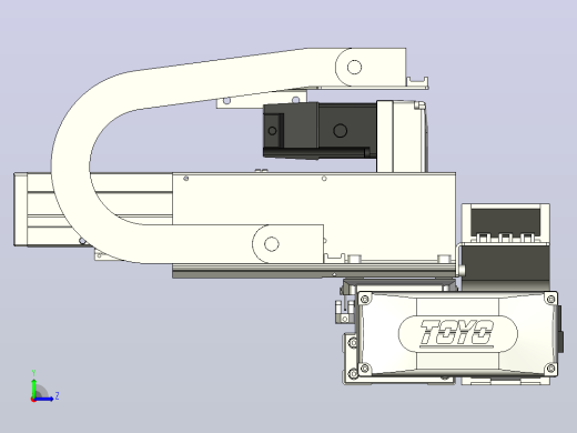 XYGT320-A1-50-100-M-C-0001负载5-8KG XY丝杆模组 内嵌式 XYGT320-A1 替换东佑达TOYO直线滑台模组左视缩略图