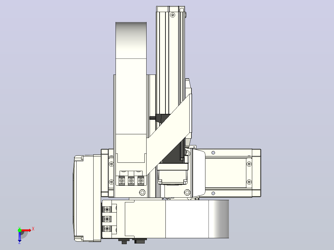 XYGT320-A1-50-100-M-C-0001负载5-8KG XY丝杆模组 内嵌式 XYGT320-A1 替换东佑达TOYO直线滑台模组俯视图