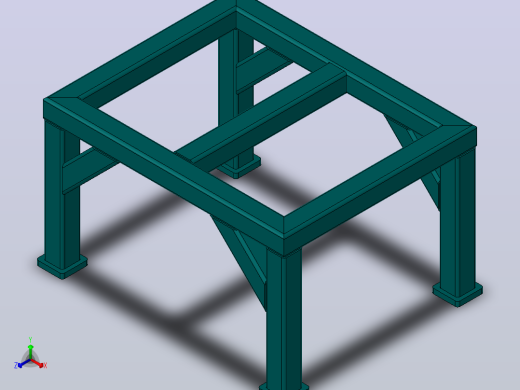 SolidWorks 焊件中的结构件骨架