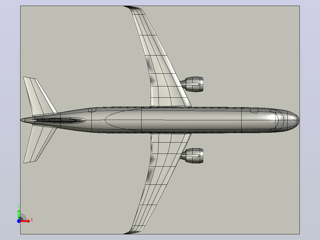 空客 A320前视图