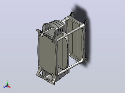CND01医用查房看护巡房推车[CND01医用查房看护巡房推车]