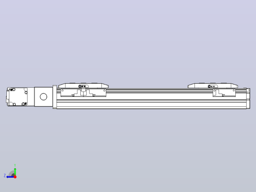 皮带直线轴双滑块型TPA-GCBS-50-P42-L75-QL-M10-N3右视缩略图