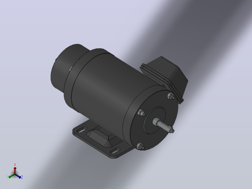 电机(LDPB110-B 系列)带联轴器[LDPB110-B]