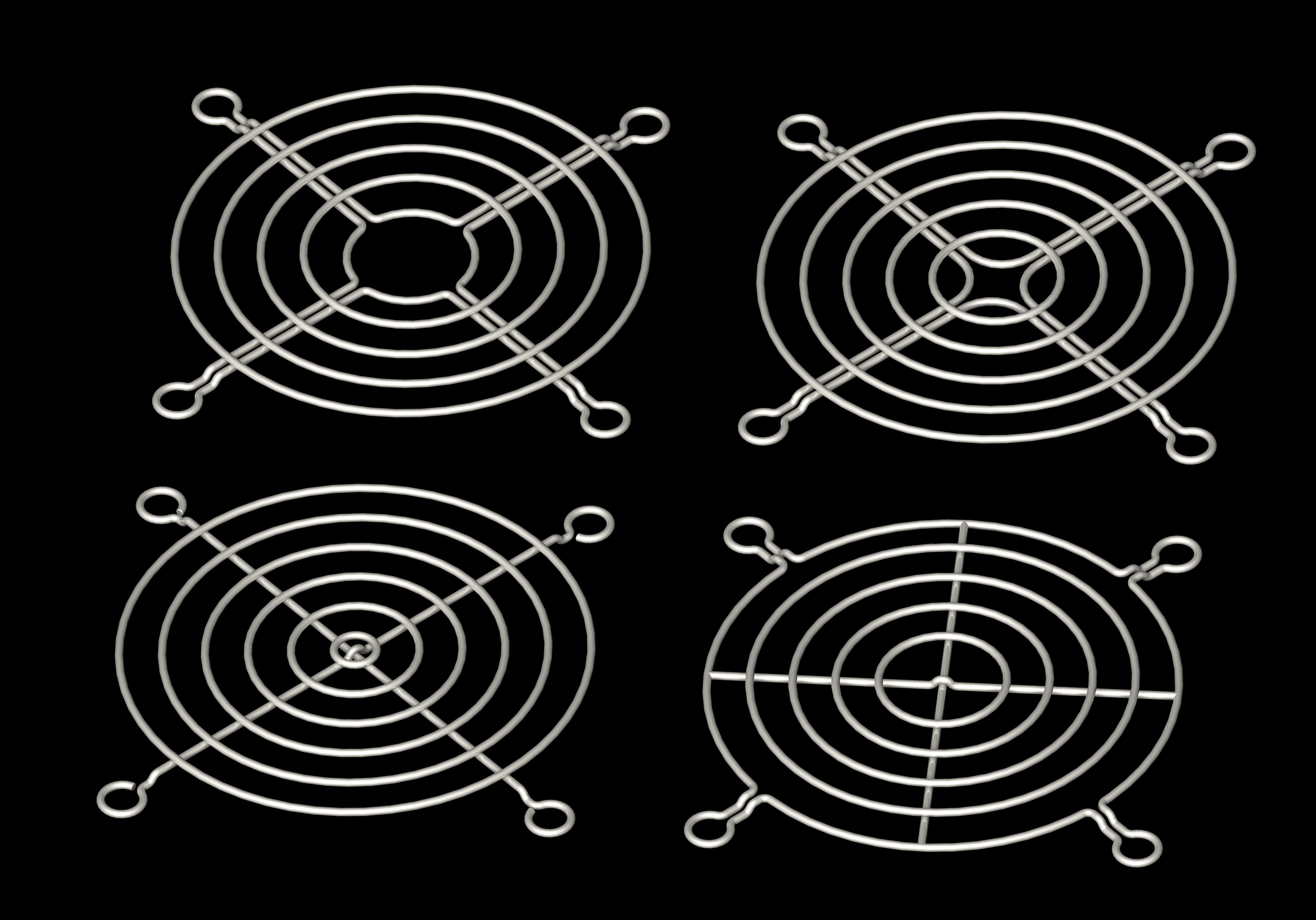 60x60mm 轴流风扇的塑料