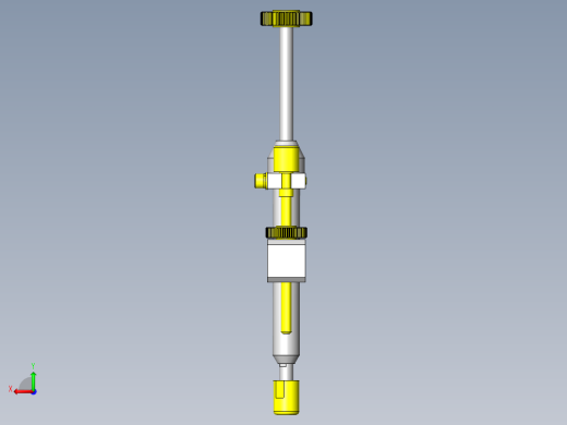 工件高度判定夹具后视缩略图