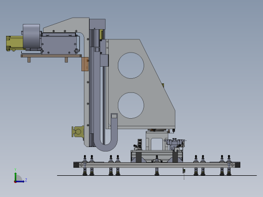 面板旋转搬送设备sw16可编辑左视缩略图
