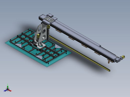 面板旋转搬送设备sw16可编辑正等轴测缩略图