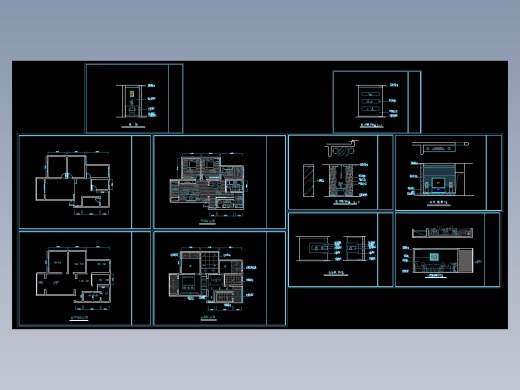 样板房装修图纸
