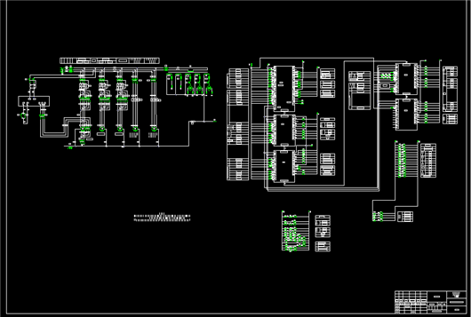 T6113卧式镗床电气全套图纸