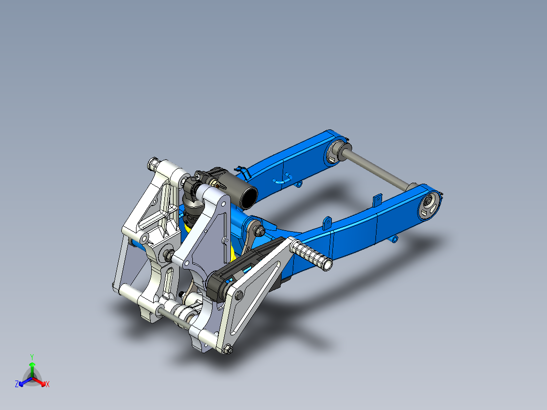 铃木350框架板，