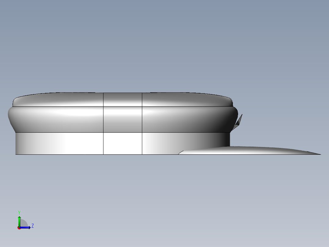 65解放帽左视图