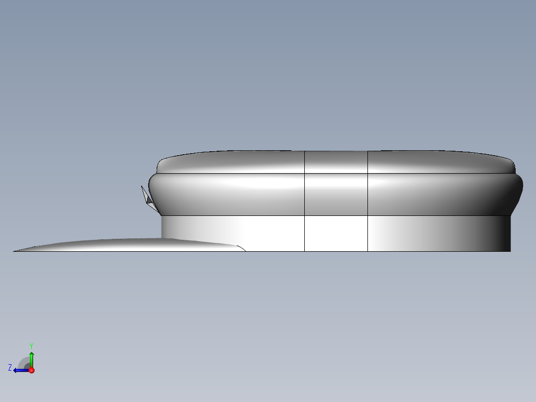 65解放帽右视图