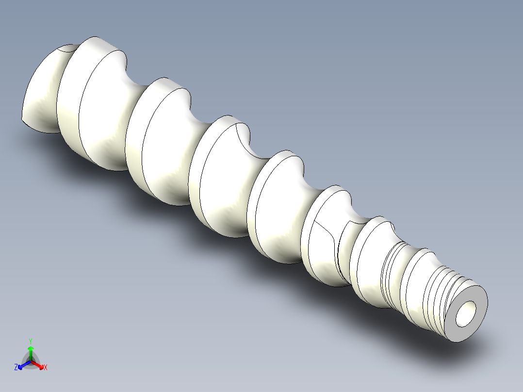 螺旋排肥器设计