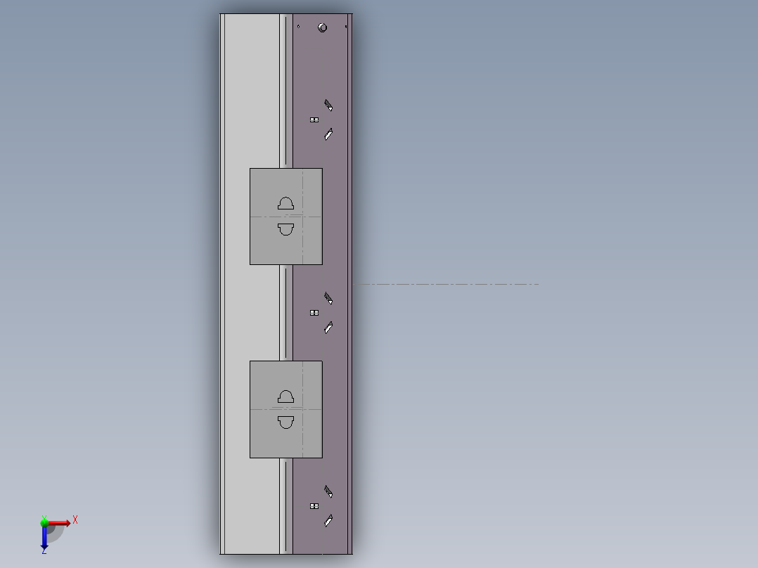 结构设计俯视图