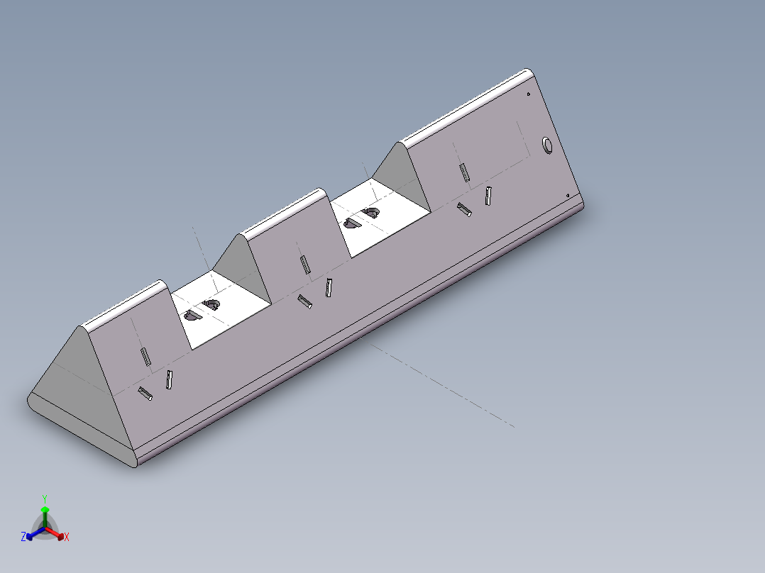 结构设计正等轴测图