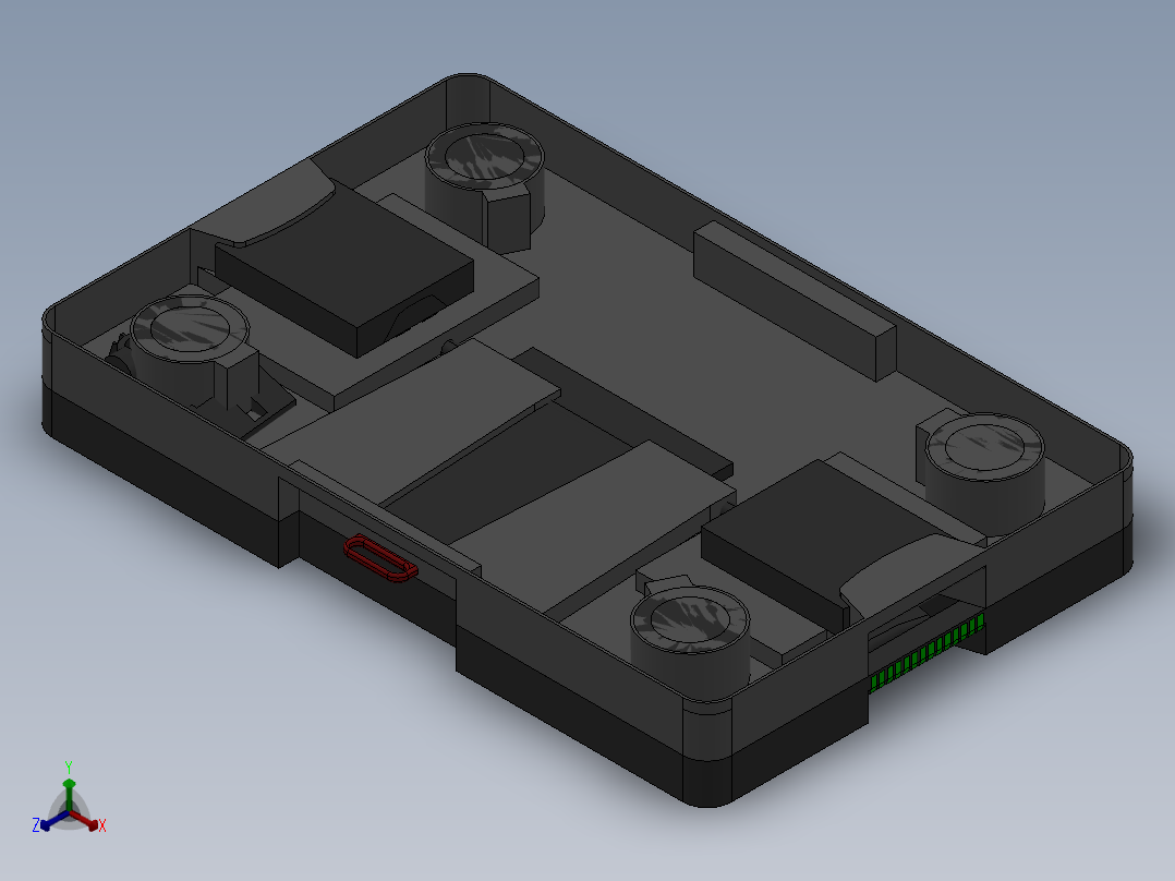SW2010便携式的工作台正等轴测图