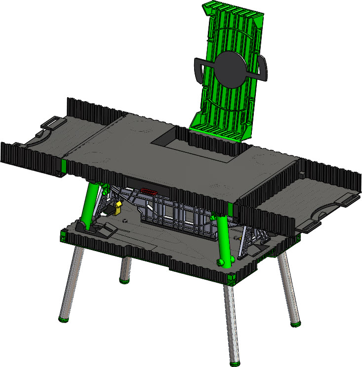 SW2010便携式的工作台