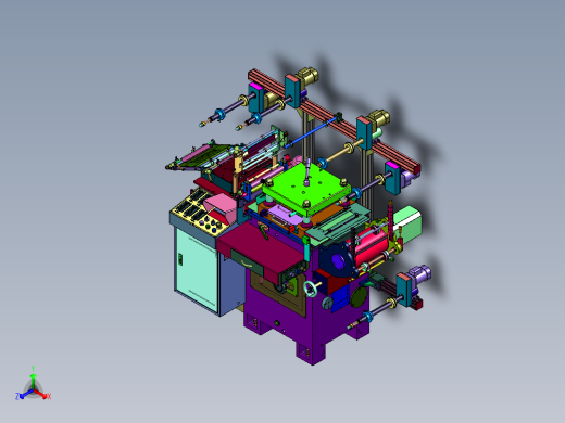 数码电子标签立式数控模切机