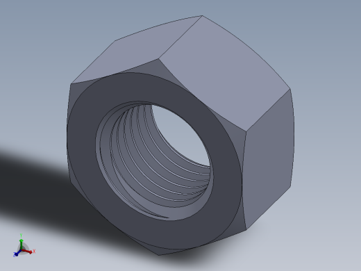 公制螺母-M36x4.SLDPRT