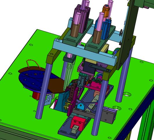 落地转盘式超声波口罩点焊机